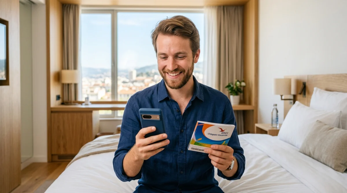 peut on payer en chèque vacances sur booking