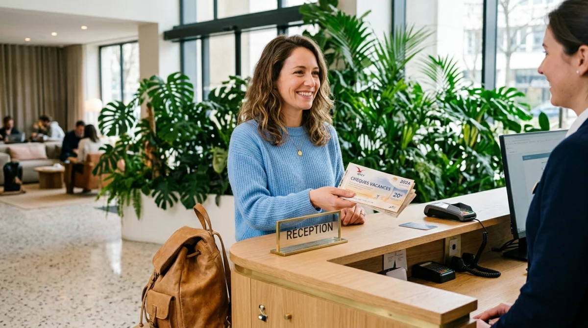 peut on payer en chèque vacances sur booking