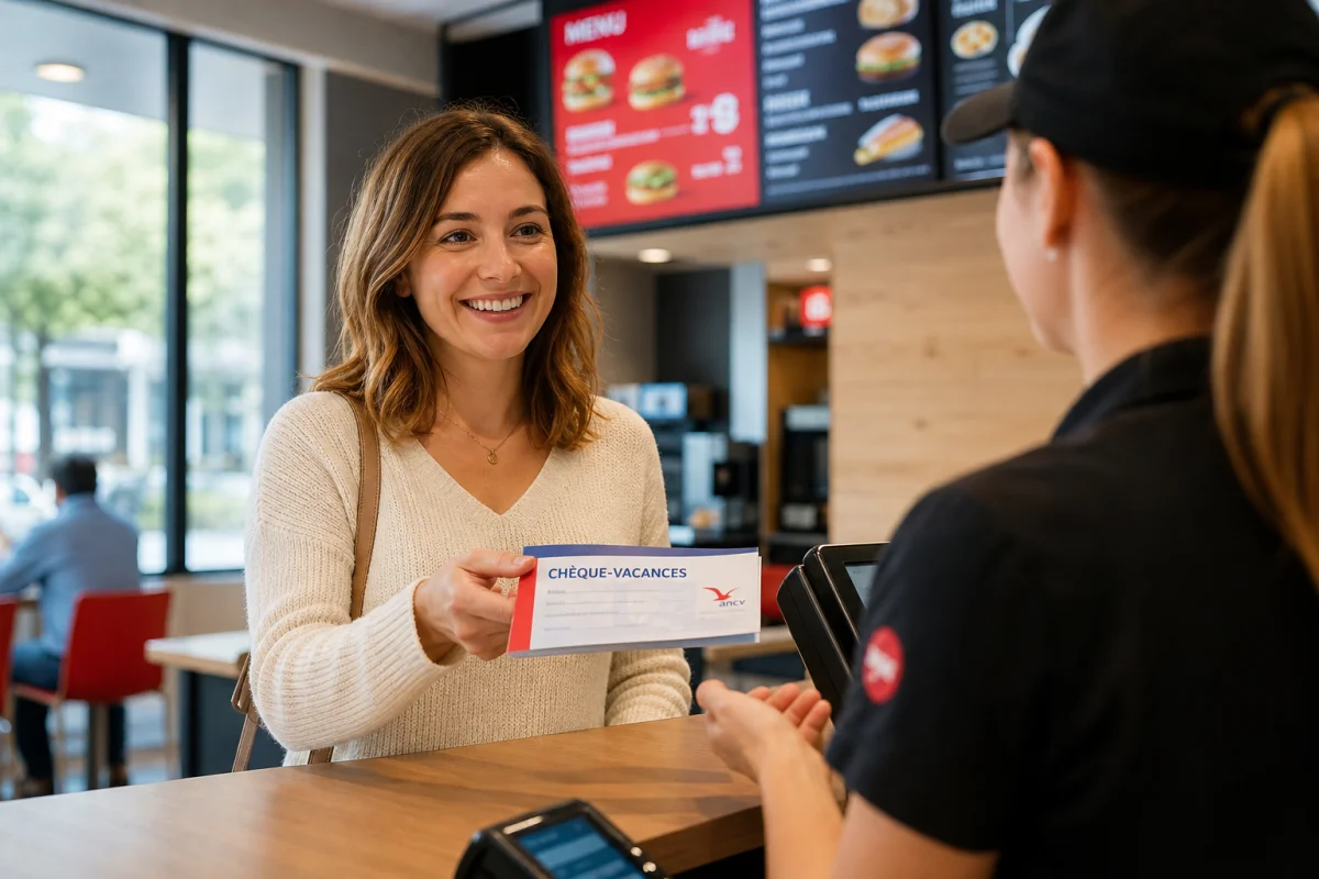est ce que kfc prend les cheques vacances